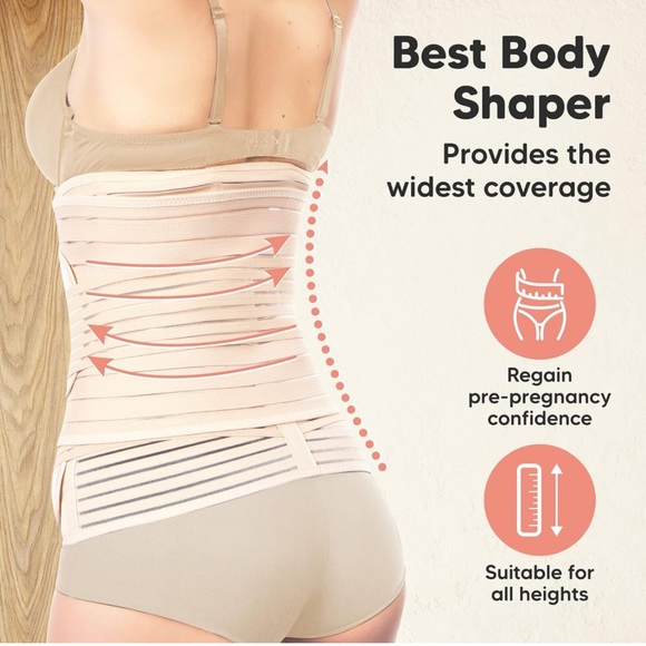 3 in 1 postpartum belly support recovery wrap - Picture 3 of 8